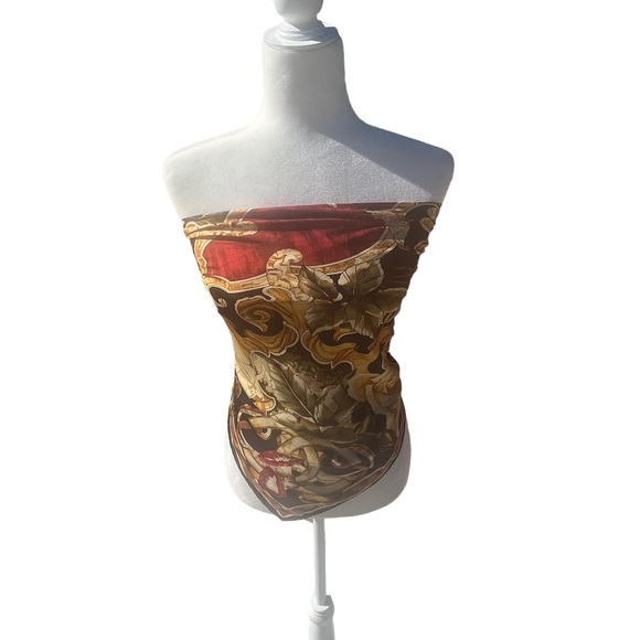 Authentic Chanel Silk Scarf - Picture 8 of 12